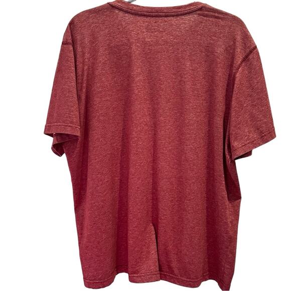 Columbia Men's Thistletown Park Crewneck Tee Red Heather Size XL - Picture 2 of 11